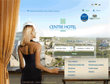 Tablet Screenshot of centrehotel.lt